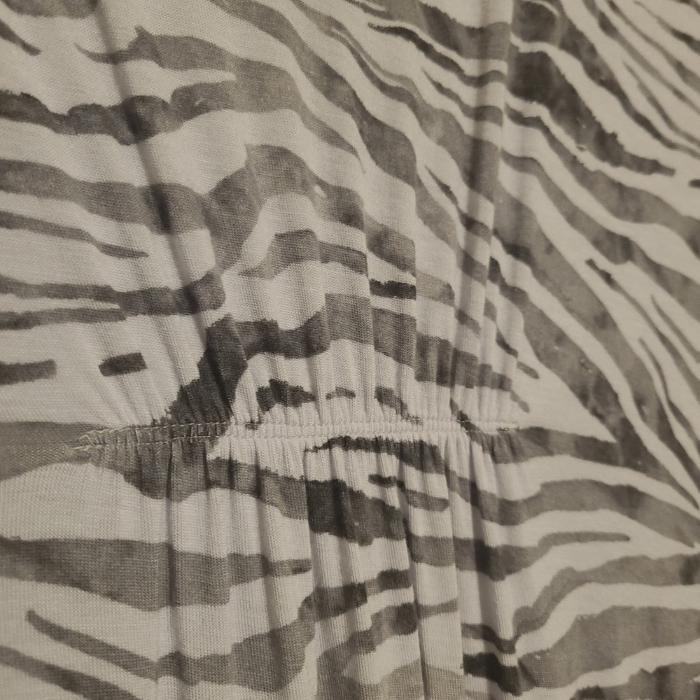 Tommy Bahama | V-Neck Animal Print Long Sleeve Maxi Dress (Size Small) - Picture 11 of 13